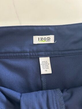 Izod Golf Navy Blue Athletic Skort